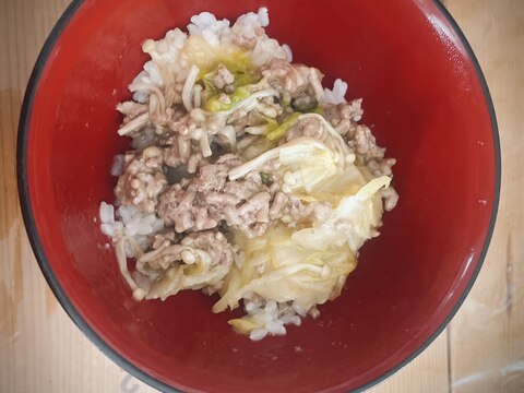 レンジで簡単！中華丼